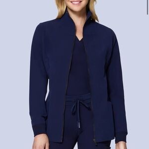 Elegant Women's Navy Utility Jacket